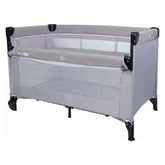FreeON Bedside Travel Cot Double – With Moving Side & Second Layer